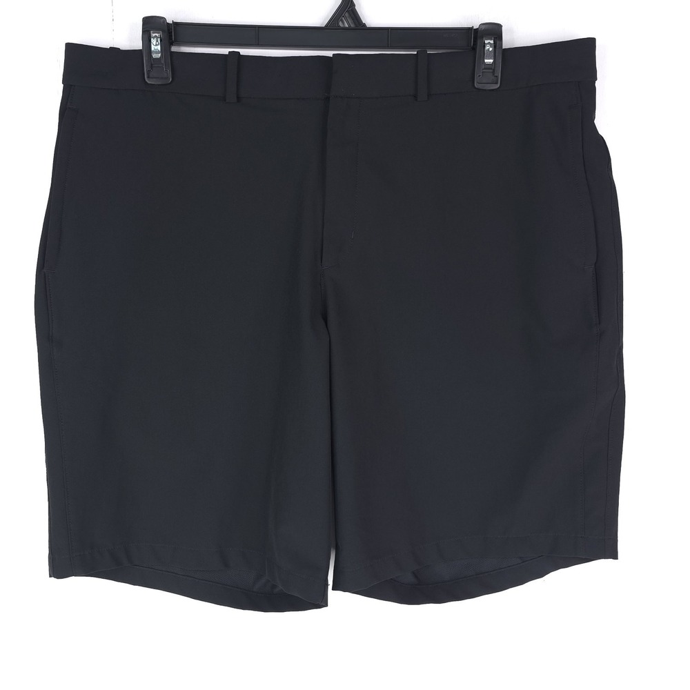 Nike Flex Hybrid Chino Golf Shorts Men 40 Black Dri-Fit Standard 10" Performance